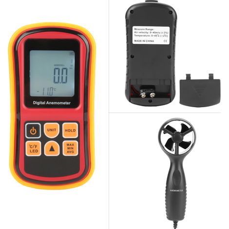 Anémomètre numérique portable GM8901 (1/4)
