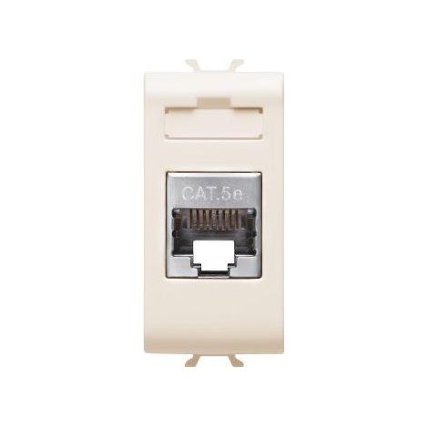 CONNECTEUR RJ45 1M CAT. 5E FTP IVOIRE GEWISS GW11422