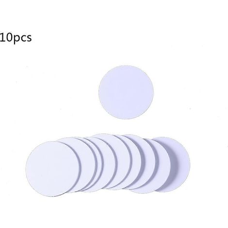 10 étiquettes à puce EM4100 T5577 réinscriptibles 125 kHz pour cartes RFID à puce et cartes de contrôle d'accès (1/5)