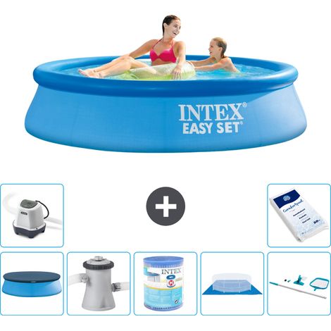 Intex Piscina Easy Set Redonda - 244x61 cm - 7-piezas S40412 (1/5)