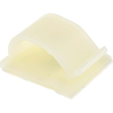 Clip serre-câbles auto-adhésif, Ø max 15.75mm en Nylon ( Prix pour Sachet de 50 )