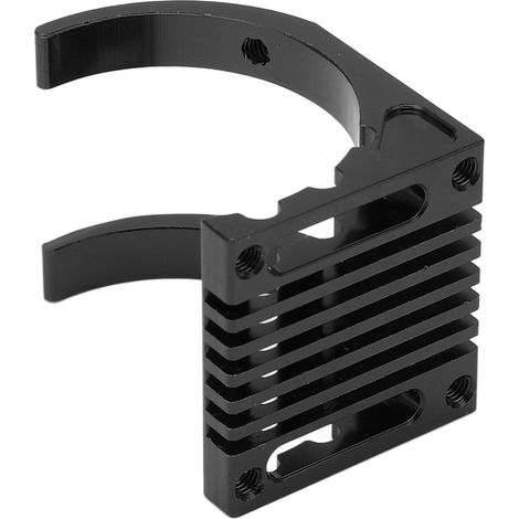 Dissipateur thermique pour moteur RC, en alliage d'aluminium à fond creux, compatible avec les modèles 550, 3650, 3660, 3670 et 3674 (noir). (1/5)