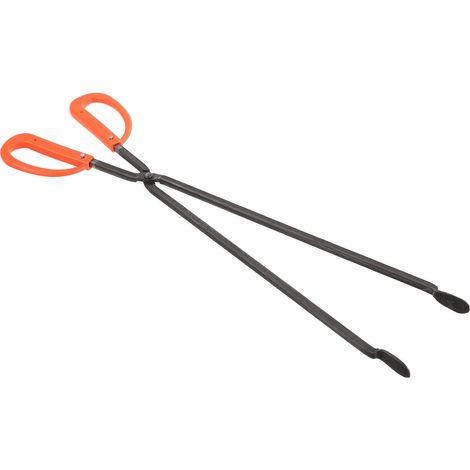 Pince de Ramassage Noire en Métal et Plastique pour Déchets Extérieurs Outil de Saisie Long, Récupérateur de Papier, Prise Sûre pour Collecte en Extérieur (1/5)