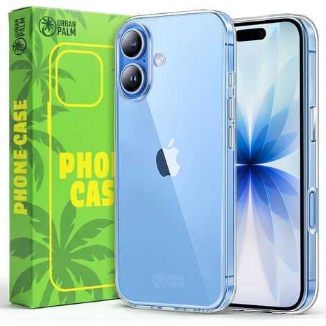 Custodia UrbanPalm per iPhone 17, silicone, trasparente (1/5)
