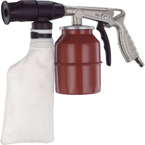Aerotec Pistola de Granallado aluminio 6,8 bar