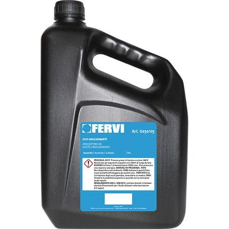 Emulgierbares Schneidol 5 Liter Fervi g030/05