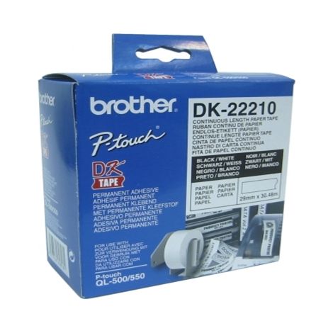 Rollo de Papel Continuo Original Brother DK-22210