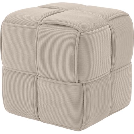 Sitzhocker Cord Forinta creme (1/5)