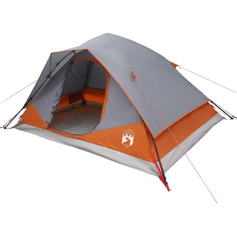 Tienda Instantánea con techo Gris y naranja 305 x 215 x 140 cm