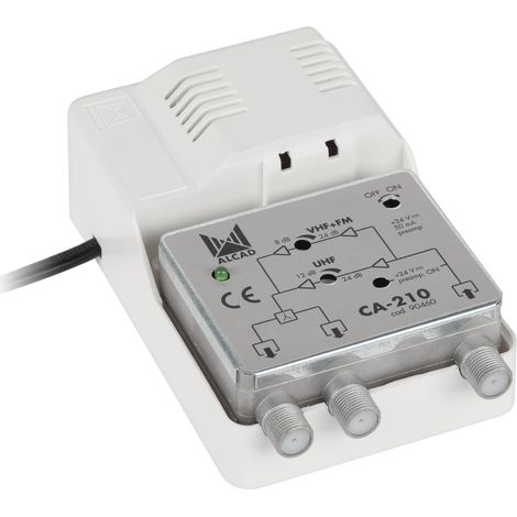 Amplificateur d'antenne large bande ALCAD 24V CA-210