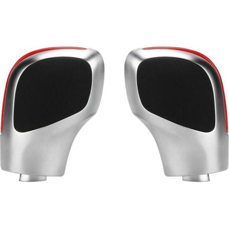 Red Gear Shift Knob, Side Shift Lever Cover, Replacement for B6 B7 DSG Automatic Transmission, YMYNY (1/4)