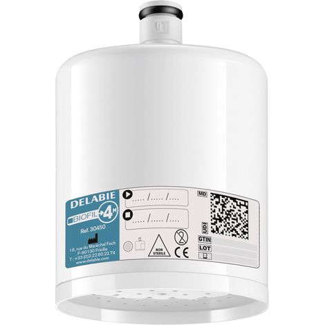 Delabie Filtre pour lavabo BIOFIL 4M non stérile, jet douchette (10 pièces) (1/2)