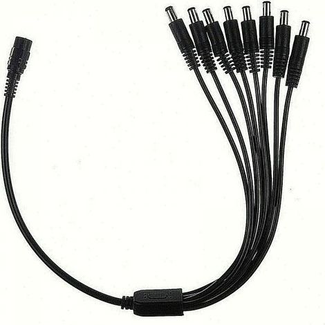 SYS splitter cavi di alimentazione A 8 uscite con spinotti