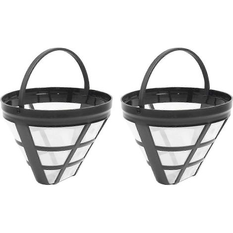 Packung mit 2 wiederverwendbaren Kaffeefiltern Nr. 4 für Ninja Filters Kaffeemaschinen, kompatibel mit Filterkaffeemaschinen für 8 bis 12 Tassen. (1/5)