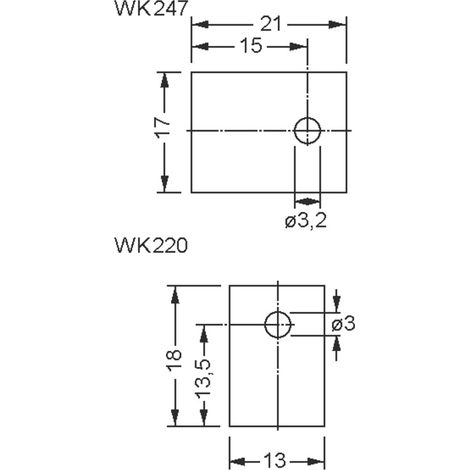 Fischer Elektronik WK220 WK220 Film thermoconducteur autocollant 200 µm 0.9 W/mK (L x l) 21 mm x 17
