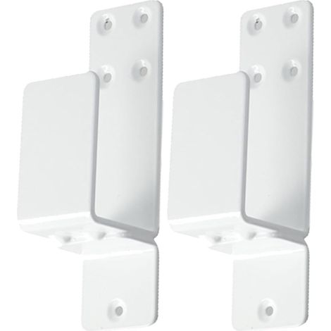 Support de porte robuste en acier pour bois de 2 x 4 pouces (1/5)