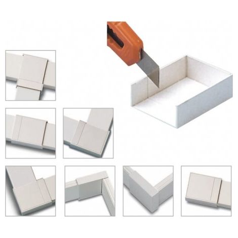 ACCESORIOS CANALETA MADE 10X16 MM. 5 UND - EHLIS
