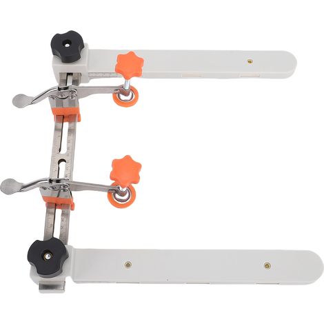 jeu de gabarits pour glissières de tiroir, guide de montage magnétique pour armoire, outil d'aide à l'installation avec 2 pinces (1/5)