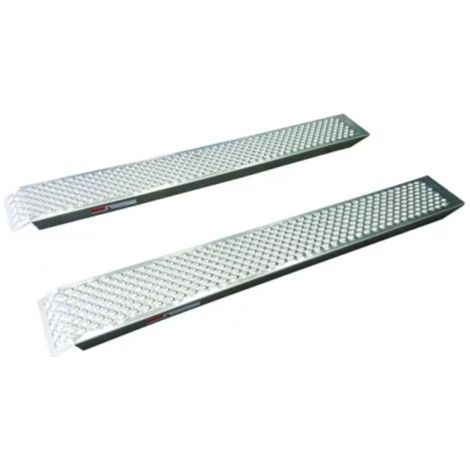 Rampes aluminium 1000Kg 2000mm lot de 2pièces (1/3)