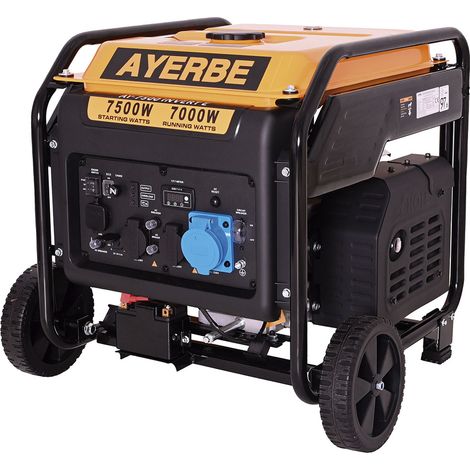 Groupe électrogène inverter 7500 W moteur Kiotsu KT-420 E démarrage électrique (1/2)