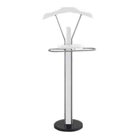 portabiti in metallo bianco 30x118 cm