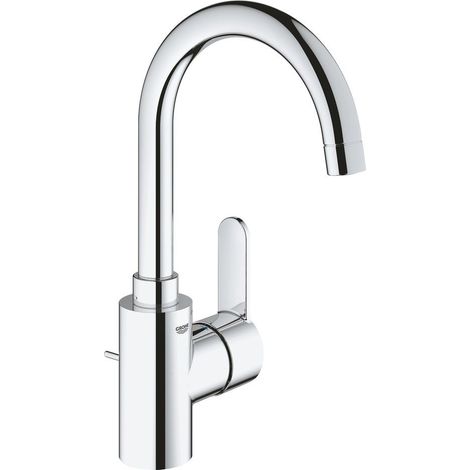 Grohe Eurostyle Cosmopolitan - Miscelatore da lavabo, con sistema di scarico e braccio di erogazione girevole, cromo 23043003