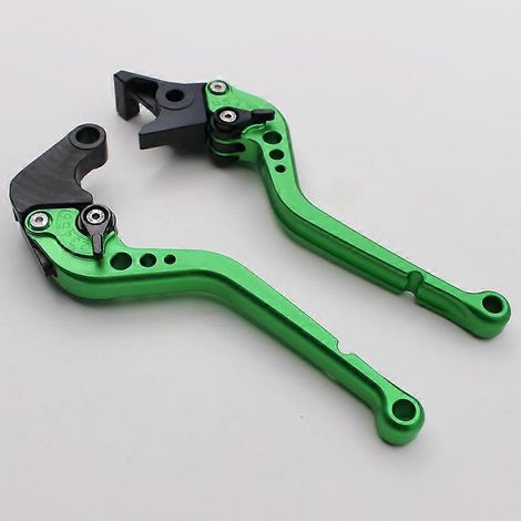 Pour moto Honda CBR650A CB650R : poignée de frein, klaxon et poignée d'embrayage modifiés (vert 2) (1/5)