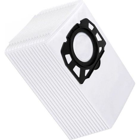 Pack of 15 vacuum cleaner bags for Kärcher 2.863-006.0 non-woven filter bags 487 WD4 WD5 WD6 WD5P WD6P Premium MV4 MV5 MV6 for wet and dry vacuum cleaners, (1/5)
