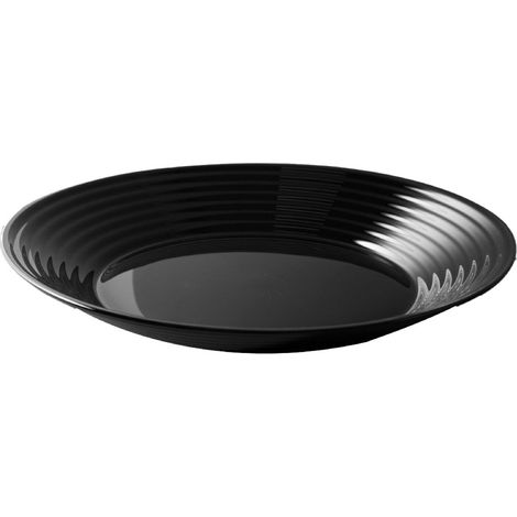HARENA PIATTO FONDO CON DIAMETRO DA 23,5CM IN COLORE NERO