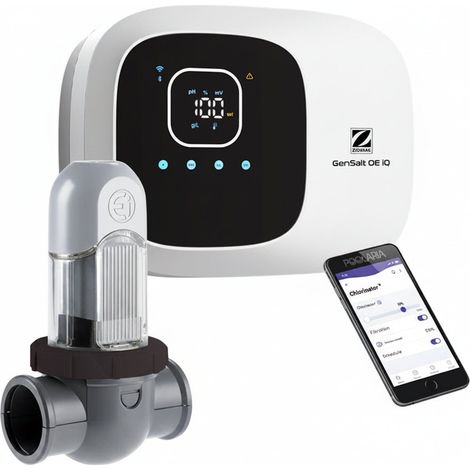 Zodiac - GenSalt OE iQ Clorador salino para piscina 25 g/h