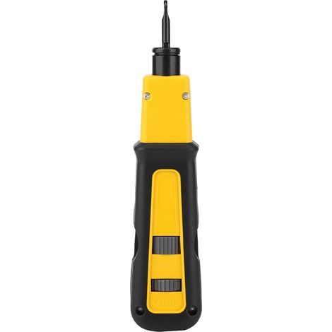 Outil de Poinçonnage, Poignée en Plastique en Acier, Coupe-fil, Outils de Sertissage, Fournitures d'équipement électrique, Rtion de Terminal. (1/5)