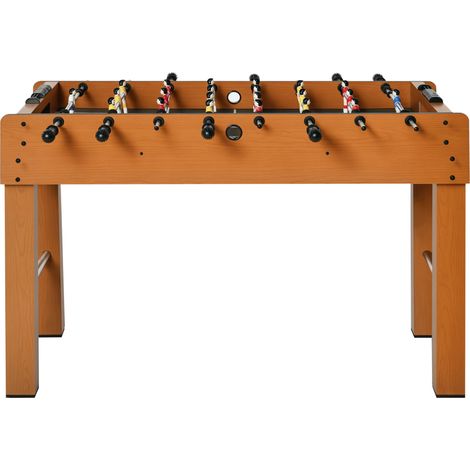 Table de football professionnel pour famille, 2 balles et compteur, 22 joueurs, mobilier de loisirs, 122×61×80,7 cm, table de jeu interactive (1/5)