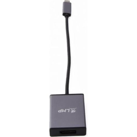 Adaptador USB-C a DisplayPort, USB-C 3.1 a DisplayPort, carcasa de aluminio, gris espacial (1/3)