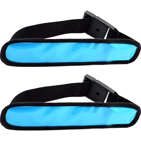 Brassard Lumineux Led - Bandeau Réfléchissant Ajustable - Pour Course Cyclisme Et Activités Nocturnes - Lot De 1 (1/5)