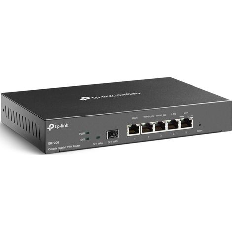TP-Link TL-ER7206 Kabelrouter Gigabit Ethernet Schwarz (1/5)