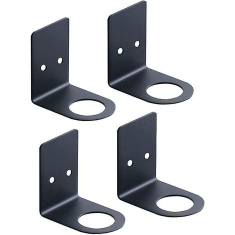 Wandseifenspender, Wandseifenspenderhalterung mit Handpumpe, Wandregal für Shampoo-Flasche, 4er-Set (1/5)