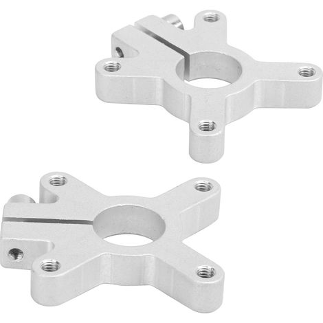 Collier de serrage pour arbre, pièces rondes, vis, base de montage fixe, accessoires de serrage en aluminium 3302‑0032‑0015 (1/5)