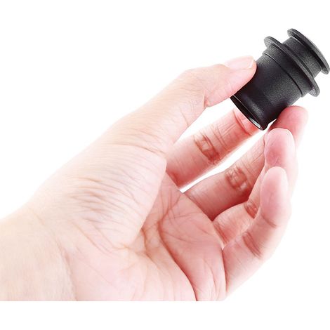 Couvercle antipoussière universel pour prise allume-cigare voiture, bouchon ABS, accessoire auto, protection étanche pour connecteur 12V (1/5)