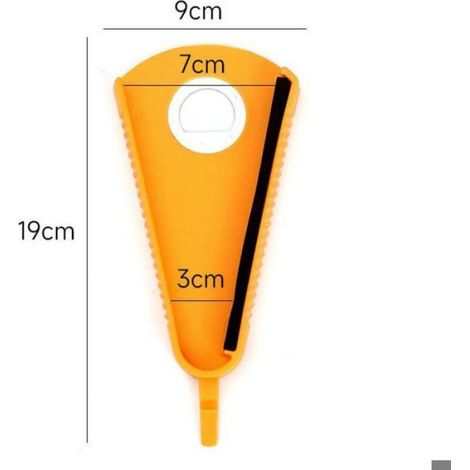 Ouvre-Boîte Manuel - Ouvre-Bouteilles Multifonctionnel - Pour Bière Canettes Bocaux - Antidérapant - Lot de 2 Pièces (1/5)