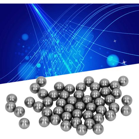 500 Kohlenstoffstahlkugeln mit 8,5 mm Durchmesser, kleine massive Stahlkugeln, Präzisionsstahlkugeln. (1/5)