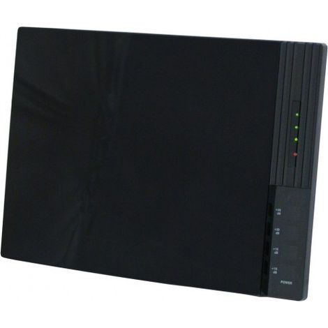 Antenne Intérieure Tactile Gain 45 dB Numérique TNT SD & HD VHF UHF - Amplifiée Réglable, 18 chaînes TNT gratuites (1/2)