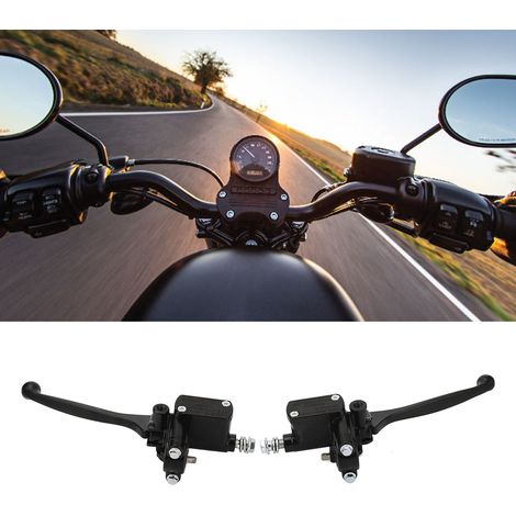 (eBay Australien) Universeller 7/8 Zoll (M10) Motorrad-Hauptbrems- und Kupplungshebel für die Vorderradbremse (1/5)