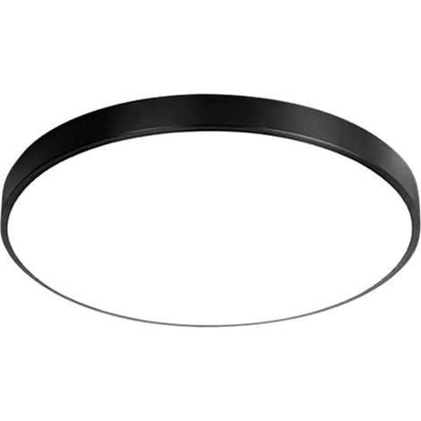 Panneau Plat LED À Profil Bas De 2 Pouces, Plafonnier Circulaire Créatif Intégré, 24W 2000LM, Luminaires Blancs Froids-6000k, Utilisé pour Les Cuisines De Chambre À Coucher (1/5)