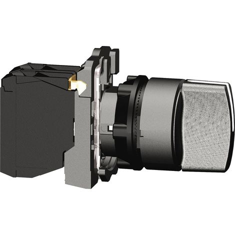 Schneider Electric XB5AD21 Harmony XB5AD21 Wahltaste  Drehschalter Schwarz 2 x 90 ° Drehentriegelung