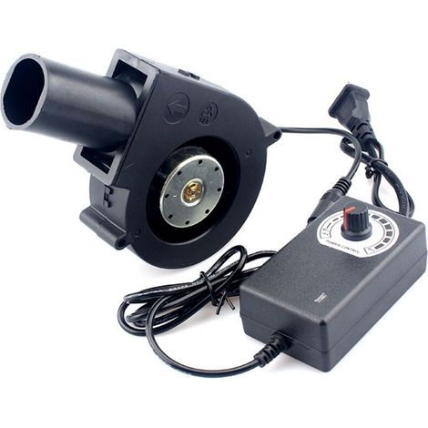 Ventilateur électrique DC12V 6A ventilateur de fusion avec contrôleur vitesse Variable et sortie for le camping la randonnée pique-nique (1/2)