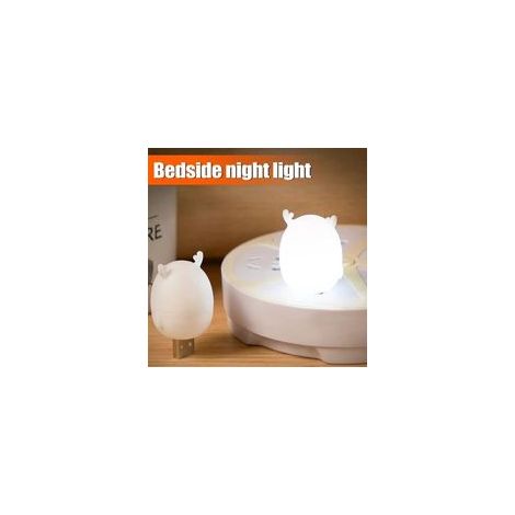 Lot De 10 Petites Veilleuses USB À LED Pour Enfants Idéales Pour La Protection Des Yeux Idéales Pour La Chambre D'Enfant Ou La Lecture Alimentées Par USB En Fer Blanc (1/4)