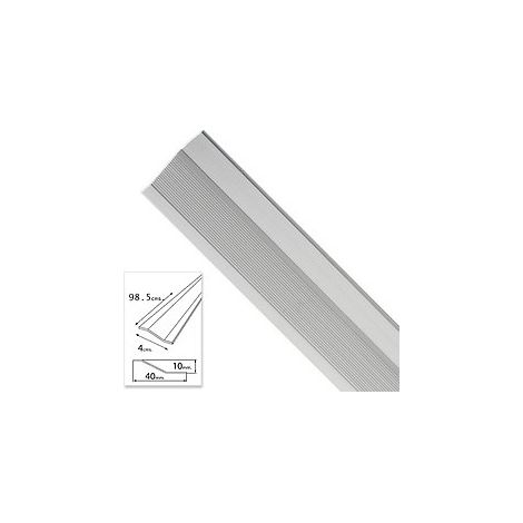 Klebestreifen für Keramik Metall Silber 98,5 cm.