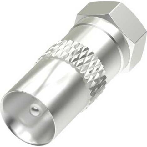 Adaptador hama SAT-Adapter metal blindaje completo
