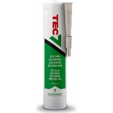 Colla di fissaggio tec7 310ml impermeabile resistente alla muffa