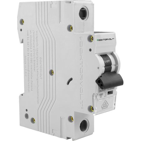 MCB 10kA 1P 16A VDE C16A Doktorvolt DV-3646 Leistungsschalter (1/5)